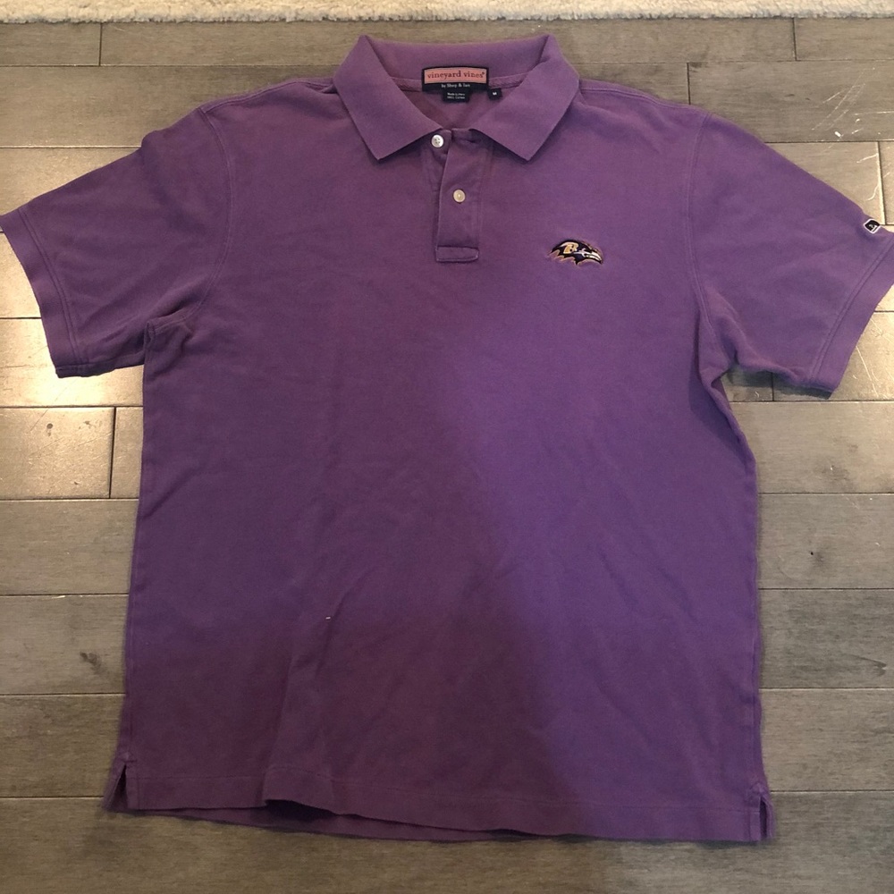 Men’s Vineyard Vines Baltimore Ravens Polo Medium